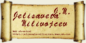 Jelisaveta Milivojčev vizit kartica